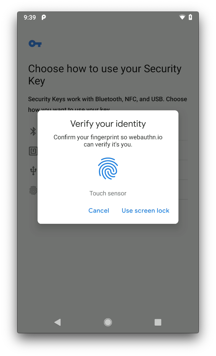 Android screenshot